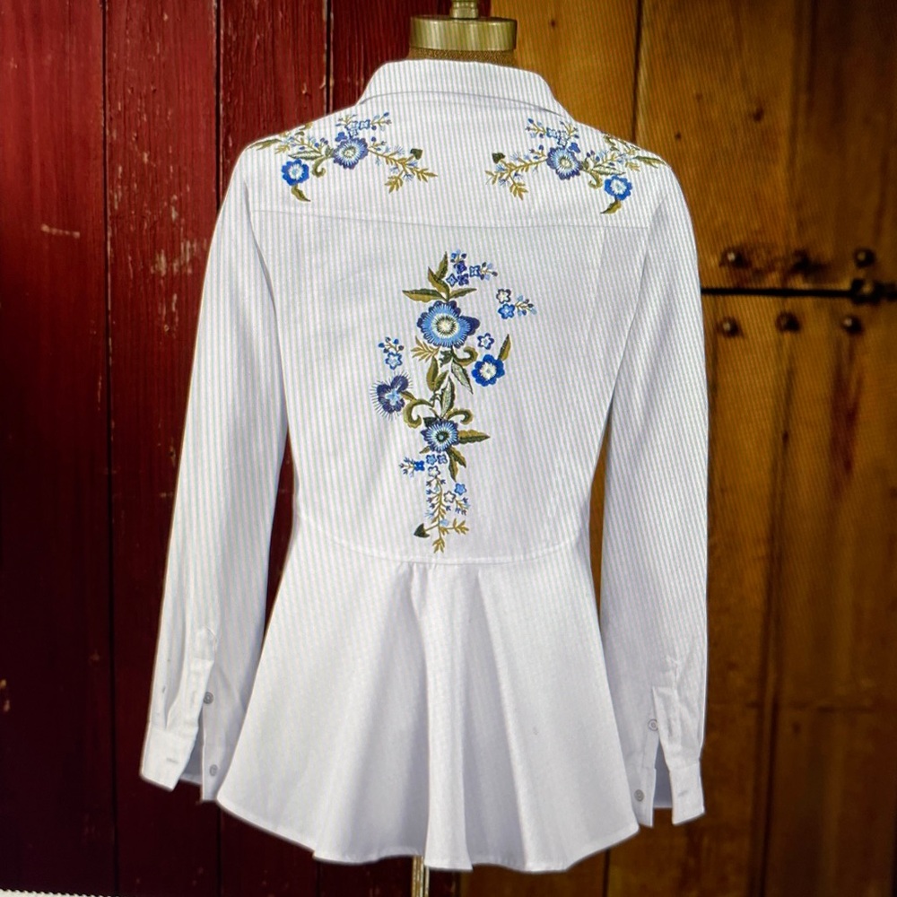 Back in the Saddle Embroidered Colin’s Shirt size XL